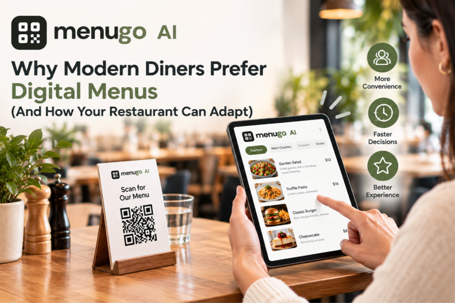 Why Modern Diners Prefer Digital Menus